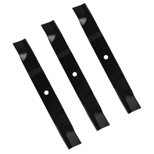 BCQNXX 04771200 High Lift Blades for Ariens IKON X IKON XL Gravely ZT X & XL Series 52 Inch Deck Zero Turn Mower - Heavy Duty Blade Replaces 00450300 70716200-3 Pack