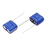 HUABAN 3個 5.5V 1.0F 17x8.5x14mm リード巻きモジュール型ウルトラキャパシタ スーパーキャパシタ 5.5 ボルト 1.0 ファラッド