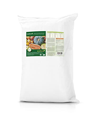 CULTIVERS Abono Frutales Ecológico 20 kg. 100% Orgánico y Vegano. Mayor Rendimiento y Aumento del Calibre del Fruto