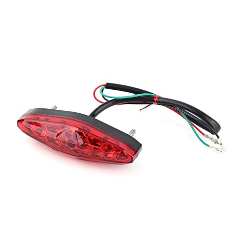 Feu arrière de moto 15 LED pour remplacer un éclairage VTT défectueux