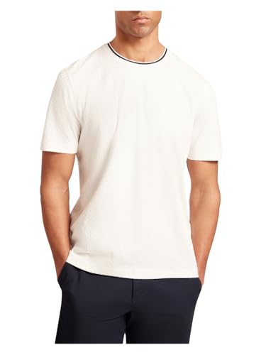 T-Shirt Ted Baker Homme manches courtes col rond coton coupe droite