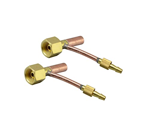 Image of RIVERWELD TIG Torch Fitting Part Accessories Cables and Gas & Water Separate Cable Connector M16 x 1.5 for TIG Welding Torch Pack of 2