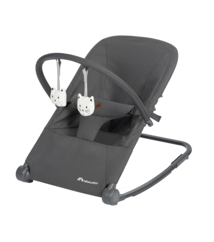Bebeconfort Aster, transat bébé, 0–2 ans, léger (2,7 kg), pliable ultra compact, dossier réglable, arche de jeux amovible, harnais à 3 points, mode...