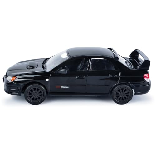 MotorMax Subaru Impreza WRX STi 1:24 Negro Diecast miniatura 4