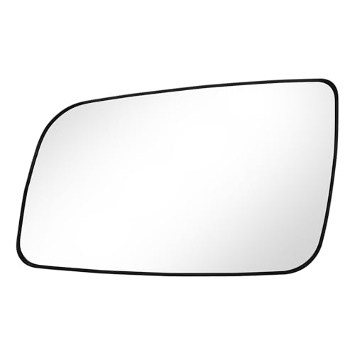 Mingke Verre de Rétroviseur Gauche Compatible avec Opel Astra G 1998-2004,Glace Retroviseur Exterieur avec Chauffant et Plaque de Support