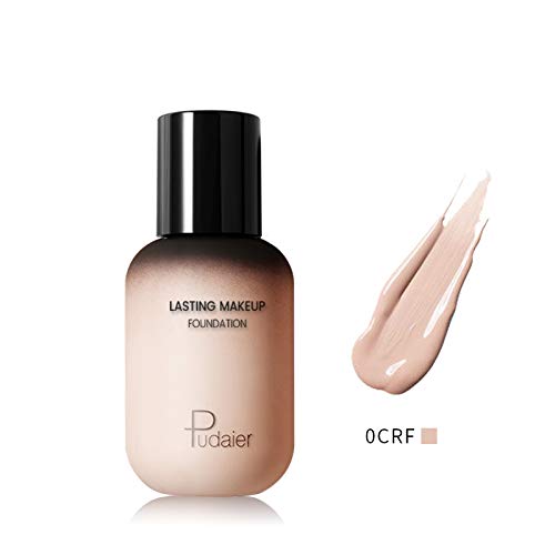 Lasting Makeup Foundation – Face&Body Liquid Foundation Lightweight Bottle Full Coverage Invisible Pores Covering Blemishes - for All Skin Types (40 mL)