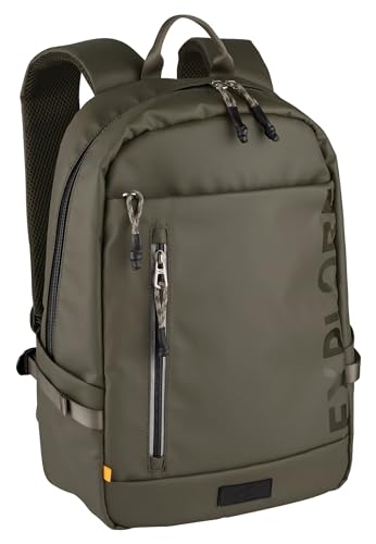 camel active mochila Explore para hombre, tamaño mediano, verde