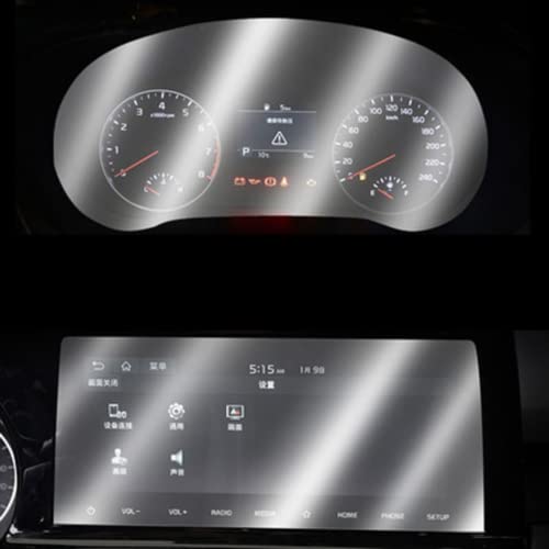 Protection écran LCD Kia KX3 verre trempé anti-rayure vitre GPS voiture 2019 2020
