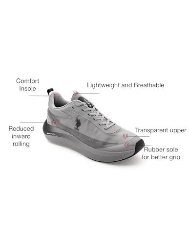 Image of U.S. Polo ASSN. Men Lace Up Running Shoes