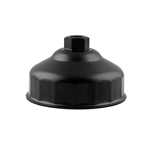 DEDC 86mm Ölfilterschlüssel Ölfilterkappenschlüssel Ölfilterschlüssel Auto passend für N20, N26, N51, N52, N54, N55, N63, N74, S55 und S63 Motoren