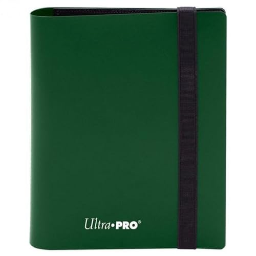 Image of Ultra Pro E-15368 Eclipse 2 Pocket Pro Binder-Forest Green