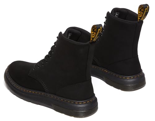 Image of Dr. Martens Unisex Crewson Nubuck Leather Everyday Boots