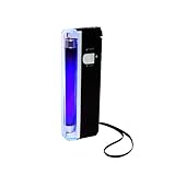 Portable Handheld Blacklight 2 in 1 Uv Light Torch Blacklight Counterfeit Money Bill Detection Currency Banknote Checker Tester Cash Security by Spreezie