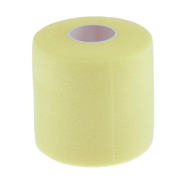 BNF® 3xAthletic Elastic Tape Muscle Ankle Bandage for Sports | 7cm 27M Yellow Inlaid Support Band with Sponge Material | Non-Adhesive Stretch Tape for Injury Protection-image-16
