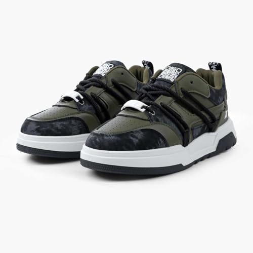 Image of SOLETHREADS Chaser Sneakers for Men | Stylish & Fashionable| Comfortable|Walking Shoes| Lightweight Flexible| Skid-Resistant| Everyday |Casual Shoes for Men