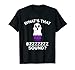 Godemichet humoristique « What ats that Bzzz Sound » pour Halloween adulte T-Shirt