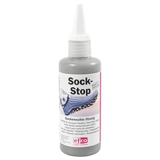 efco Sock-Stop, sockensohle flüssig, grau, 1er pack (1 x 100 ml)