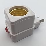 1 RU Frete Gr Tis E27 Adaptador De Plugue EU Com Interruptor De Controle E Soquete De L Mpada De Base E27 - (Color: SF-AU)