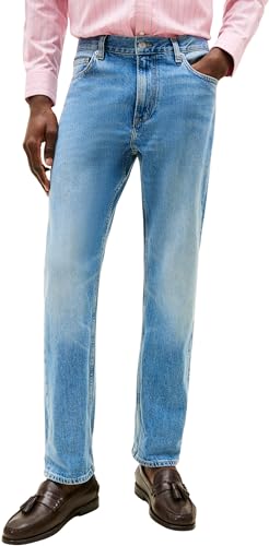 Tommy Hilfiger Herren Jeans Hose Regular Mercer Mid Rise, Blau (Bennet Blue), 28W/30L – Ansicht 1