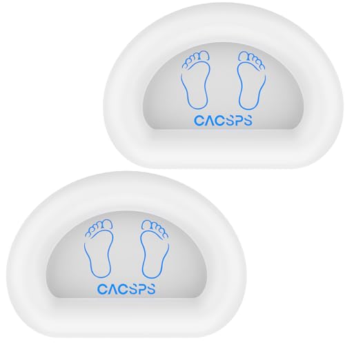 2 Pcs CACSPS Inflatable Pool Foot Bath Basin, Foot Soaking Bath Basin Pool Foot Wash Basin for Above Ground Swimming Pools, Swimming Pool Clean Feet, Home Spa Treatment