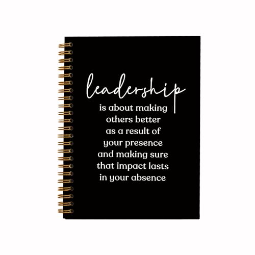 QUICQOD Cuaderno de definición de liderazgo para el trabajo, la oficina, la escuela, los mejores...