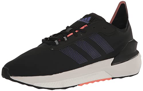 Image of Adidas Unisex Avery Running Shoe, Black /Black /Coral Fusion, 9 US Men