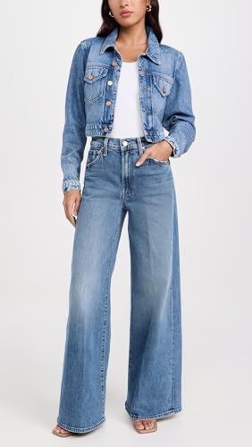 MOTHER Women's The Ditcher Roller Zip Skimp Jeans - Image 6