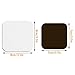 Ovveroche 100 PCS MDF Sublimation Magnet Blanks 3.1x3.1 in Square Personalized Fridge Refrigerator Magnets Blanks 50 Pcs Sublimation Blanks 50 Pcs Soft Magnetic for DIY Kitchen Wall Door Decorative