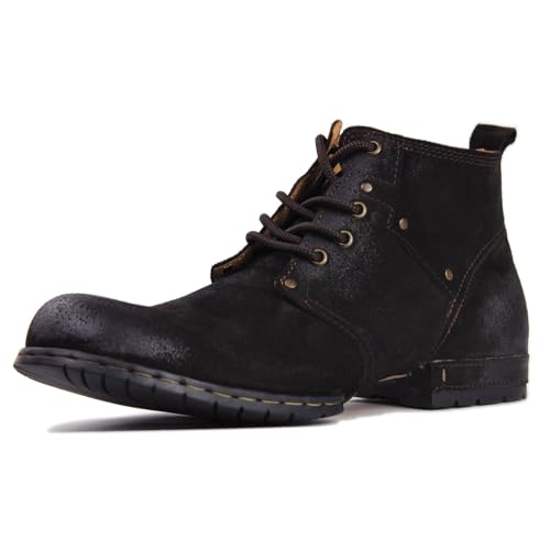 [OSSTONE]Be[W`bJu[c{voCNu[c Y US TCY: Men 9.5(M) US 43.5EU J[: XG[hv_[NuE/OS-6015-2-Suede-Dark-Brown-9.5-R