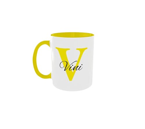 Imagen de C&P Taza Personalizada blanco brillo con asa e interior color