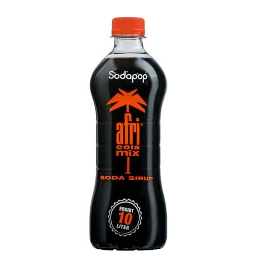 Sodapop Sirup Afri Cola Mix Orange, 1 Flasche ergibt 10 L Getränk, 500 ml – Ansicht 1