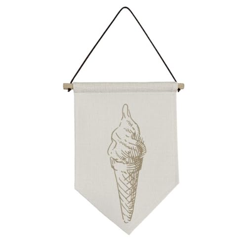 Bannière en toile glace pour cacher mur vide sans percer