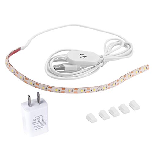 Sewing Machine Strip Light LED Lighting Strip kit with Touch dimmer and USB Power,Fits All Sewing Machines