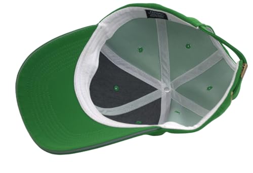 Image of TSSGBL Men's Plain Baseball Hat - OSFM & XXL Big Head Fit,Adjustable Structured Ball Cap with Reflective Sandwich Brim