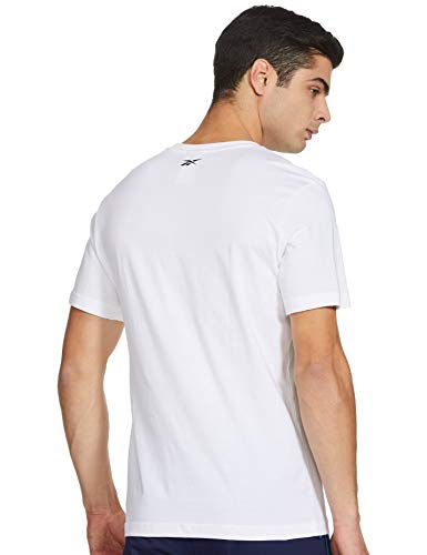 Image of Reebok Men's Printed Slim Fit T-Shirt