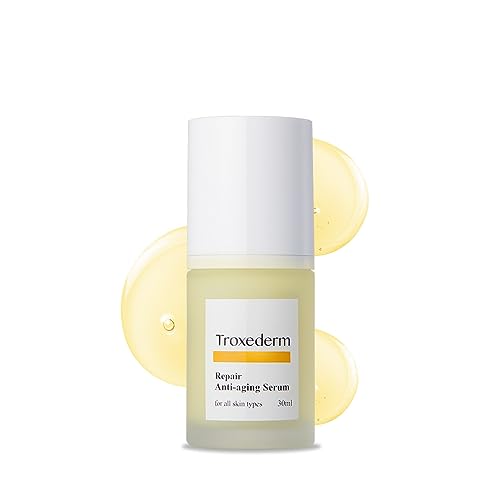 TROXEDERM-Repair-Serum--Fineline-Care-for-Youthful-Skin-Glow-Moisturizing-and-Revitalizing-Formula-with-Niacinamide-Troxerutin-and-Centella-Asiatica-For-All-Skin-Types-101-Floz