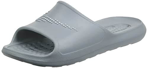 Nike Homme Victori One Shower Slide Sandal, Light Smoke Grey/White-Light Smoke Grey, 45 EU