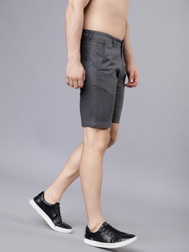 Image of Highlander Cotton Shorts for Men| Regular Fit |Chino Shorts |Shorts for Men Stylish | Mens Shorts