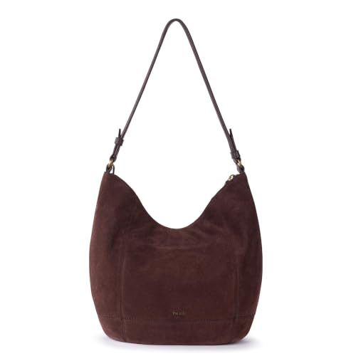 Image of The Sak Sequoia Leather Hobo Bag - Large Slouchy Shoulder Purse, Zip Pocket