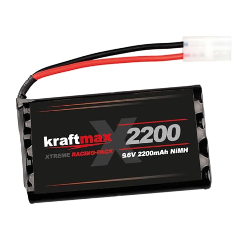 Kraftmax accu RC Racing Pack met Tamiya stekker (9,6 V, 2200 mAh (min 2000 mAh) NiMH)