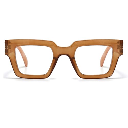 Image of Style Reading Glasses for Women Men, Fashion Square Blue Light Blocking Readers L05