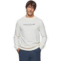 Polo Club Sudadera Hombre Casual 100% Algodón Hombre Regular Fit