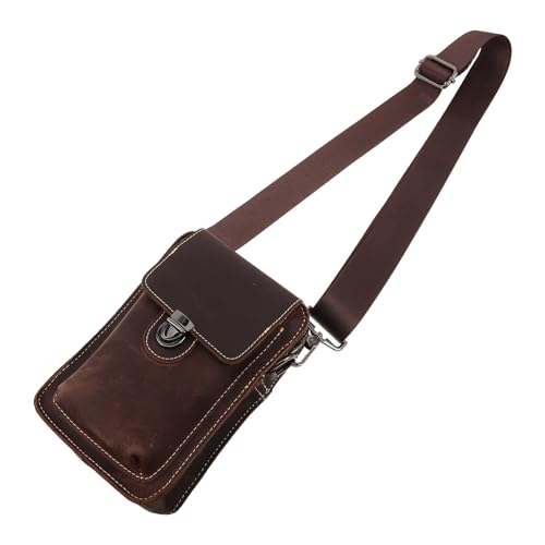 Sac à Bandoulière Unisexe avec Compartiments ORFOFE Pochette Téléphone Légère