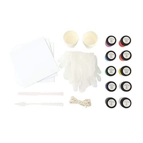 Daler-Rowney Simply Pouring Painting Creative Set, DIY, Fun Activity, Make Your Own Art - Image 4