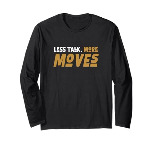 Brown Color Less Talk, More Moves Brown Graphic ����T�V���c