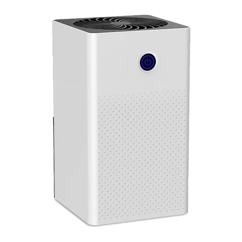 Desumidificador de Ambiente Elétrico Antimofo, Purificador de Ar 1000ML, Bivolt Compacto, Branco