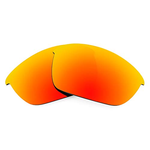 Revant Replacement Lenses for Oakley Half Jacket 2.0 sunglasses, UV Protection, Anti-Scratch and Impact Resistant, Elite Polarized Fire Red Mirrored