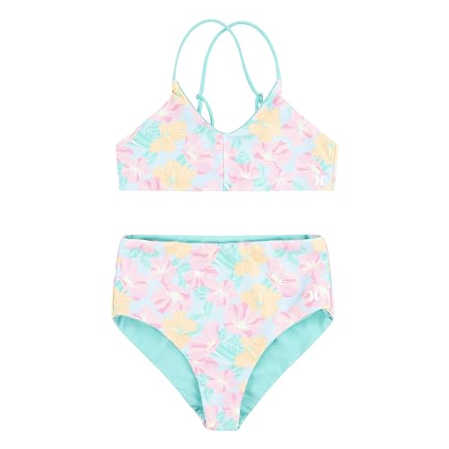 Image of Hurley Girls' High Waisted Bikini 2-Piece Swimsuit