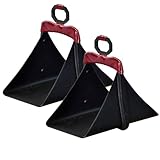 Estribo vaquero de aluminio Los Nietos | Color Cereza | Equipamiento para el caballo | Producto de Guarnicionería | Tradición artesana | Los Nietos