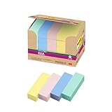 ポストイット 強粘着 付箋 見出し パステルカラー 50×15mm 90枚×25パッド 7001SS-K